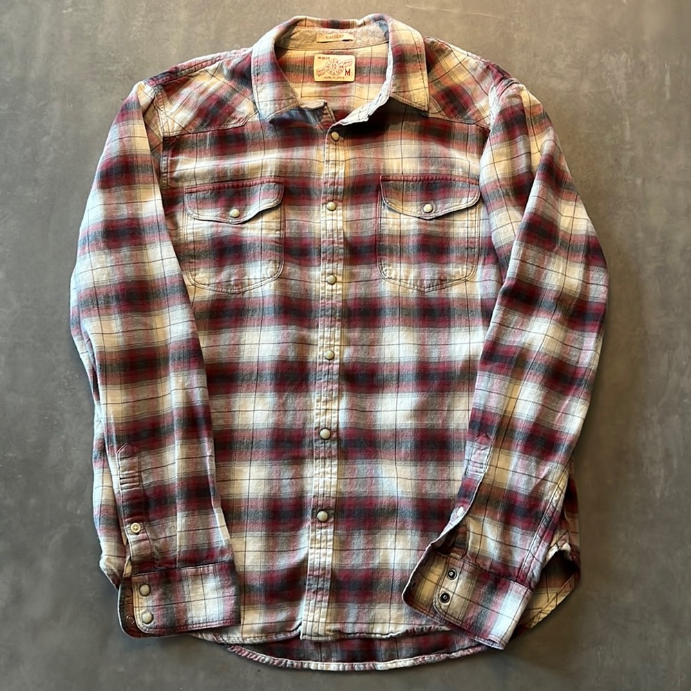 Lucky Brand Snap Button Shirt Size Medium